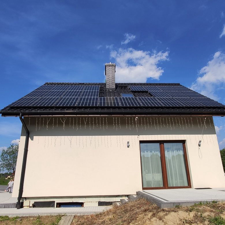 instalacja fotowoltaiczna - okolice Zebrzydowic